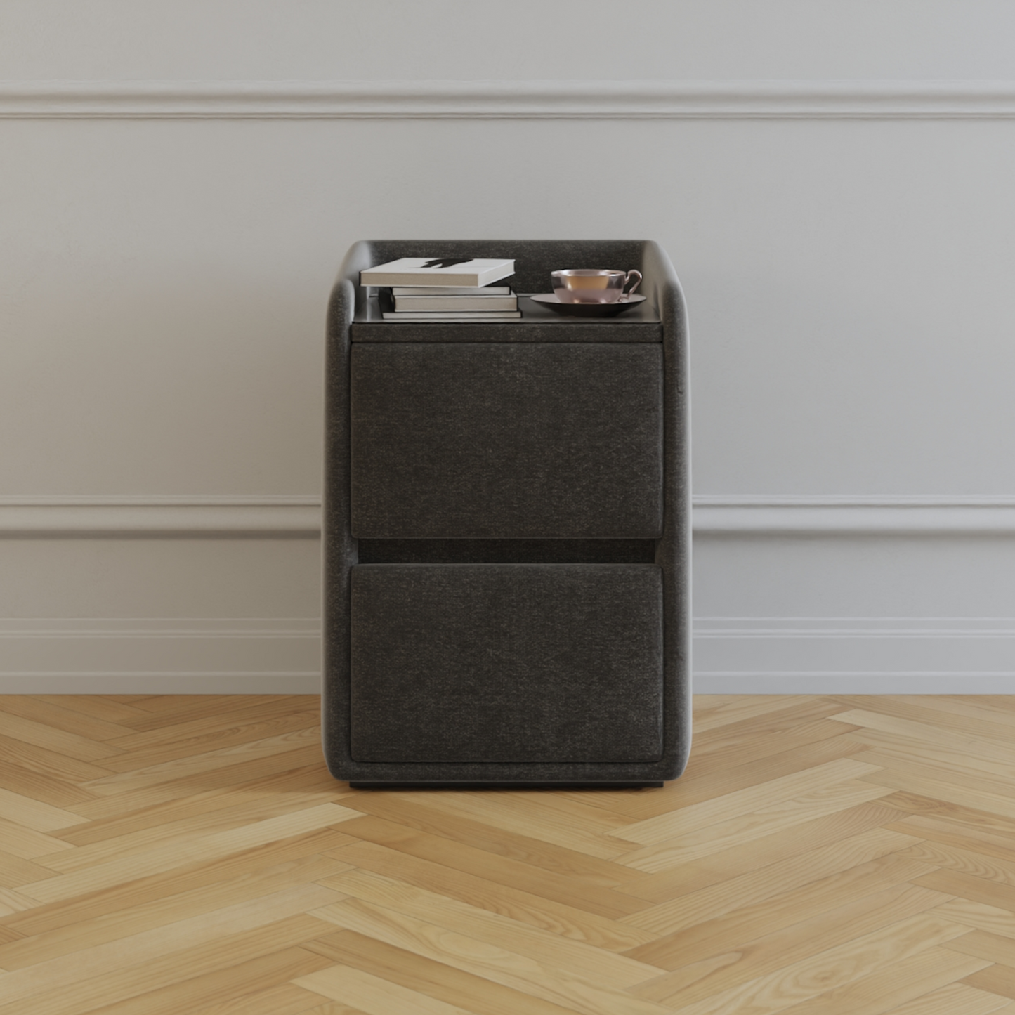 Riviera Bedside - Vogue Grey