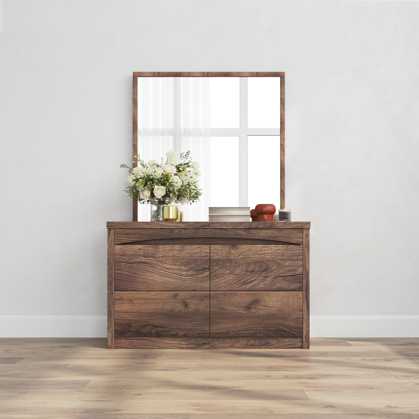 Rome Dresser - Walnut