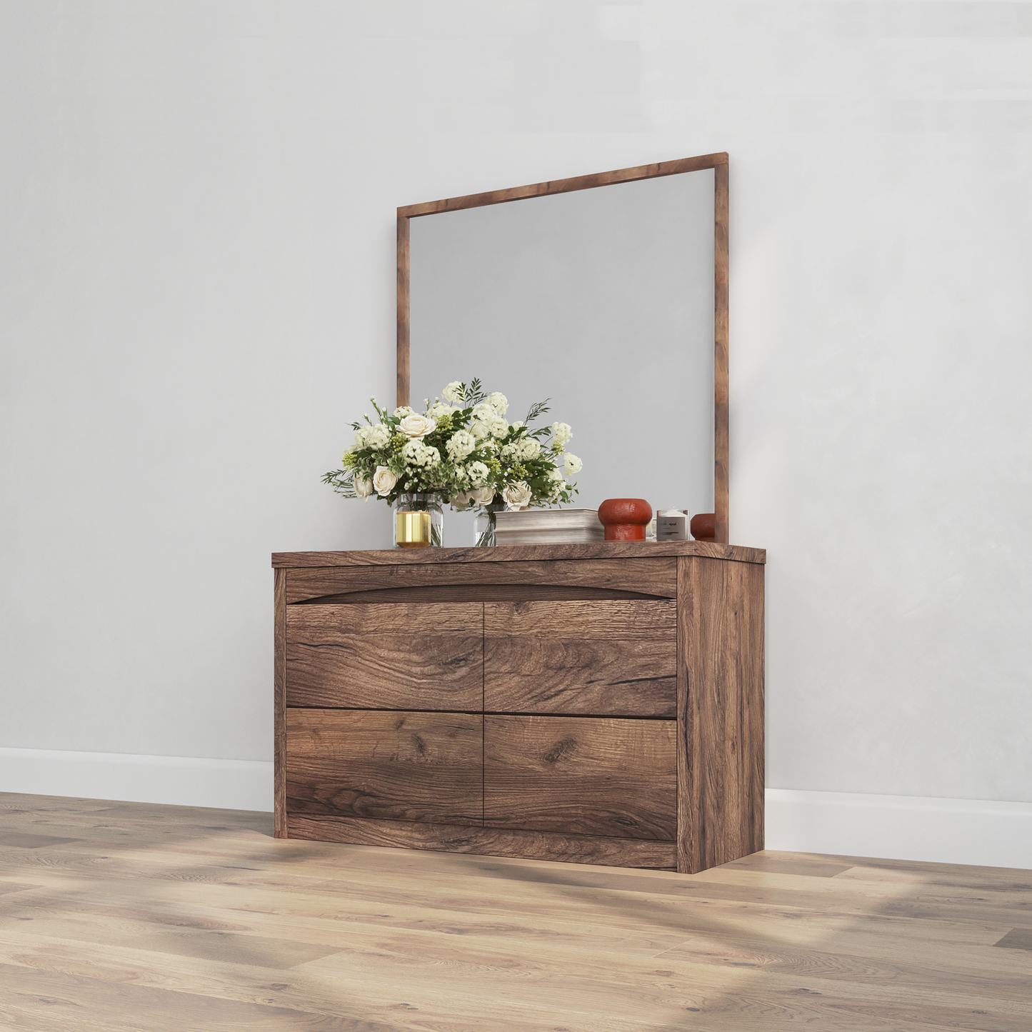 Rome Dresser - Walnut